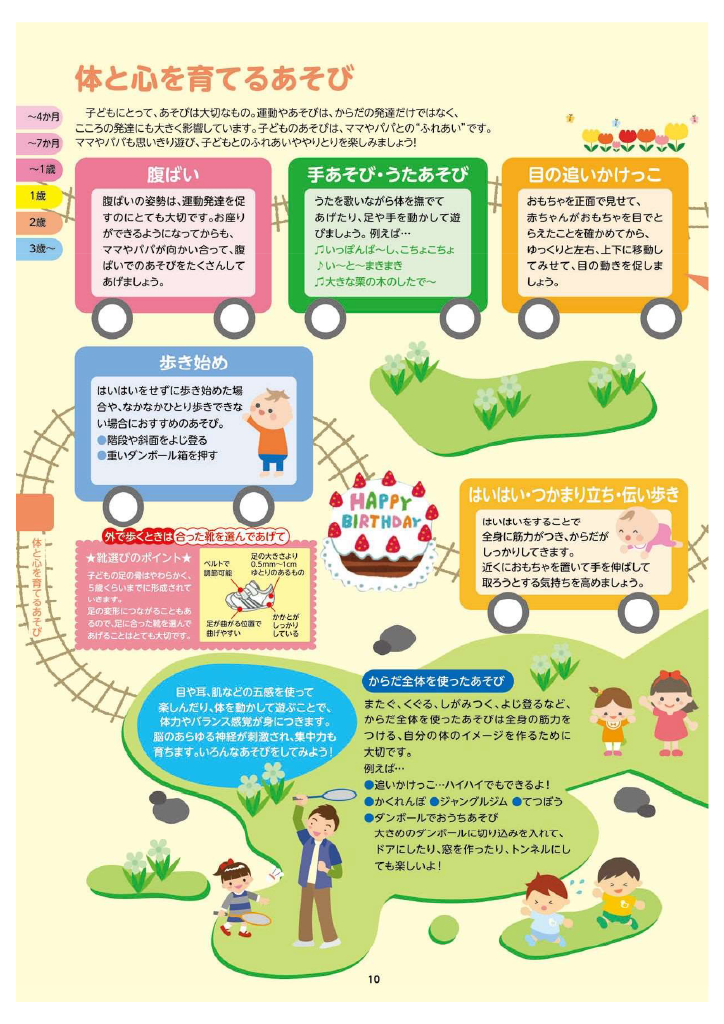 多賀城市 子育て親育ちサポートブック<br>すくすく ページ11