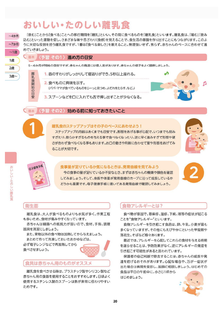 多賀城市 子育て親育ちサポートブック<br>すくすく ページ21